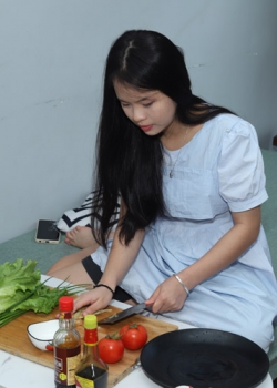 【Youth Feet学生模拍】美娴食物之煮脚 第一辑（114P）