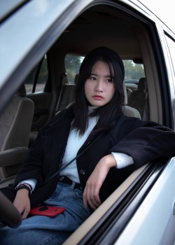 美女模特冉冉裸足棉袜拍摄 102P