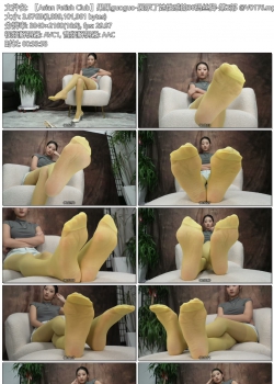 【Asian Fetish Club】果果guoguo-展示了她性感的38码丝脚-第2部