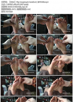 【K&M】Play tongtong's barefoot